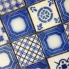 30 CARREAUX DESVRES ANCIENS PATCHWORK DÉCO