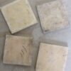 4 CARREAUX DESVRES ANCIENS TILES AZULÉJOS DÉCO