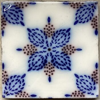 CARRELAGE DESVRES ANCIEN TILE AZULEJO HORNOY