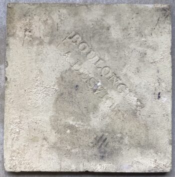 CARREAU DESVRES CHIEN TILE TEGEL AZULEJO