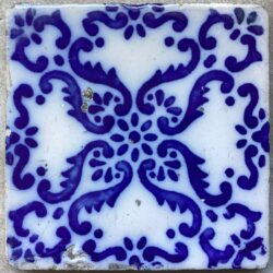 CARRELAGE DESVRES ANCIEN TILE TEGEL AZULEJO